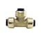 Apollo 3/8 in. Brass Push-To-Connect Tee Fitting FSBT38 - alternate 2